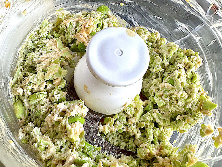 枝豆と豆腐と味噌 和風フムス|伊彌彦ちゃまめ