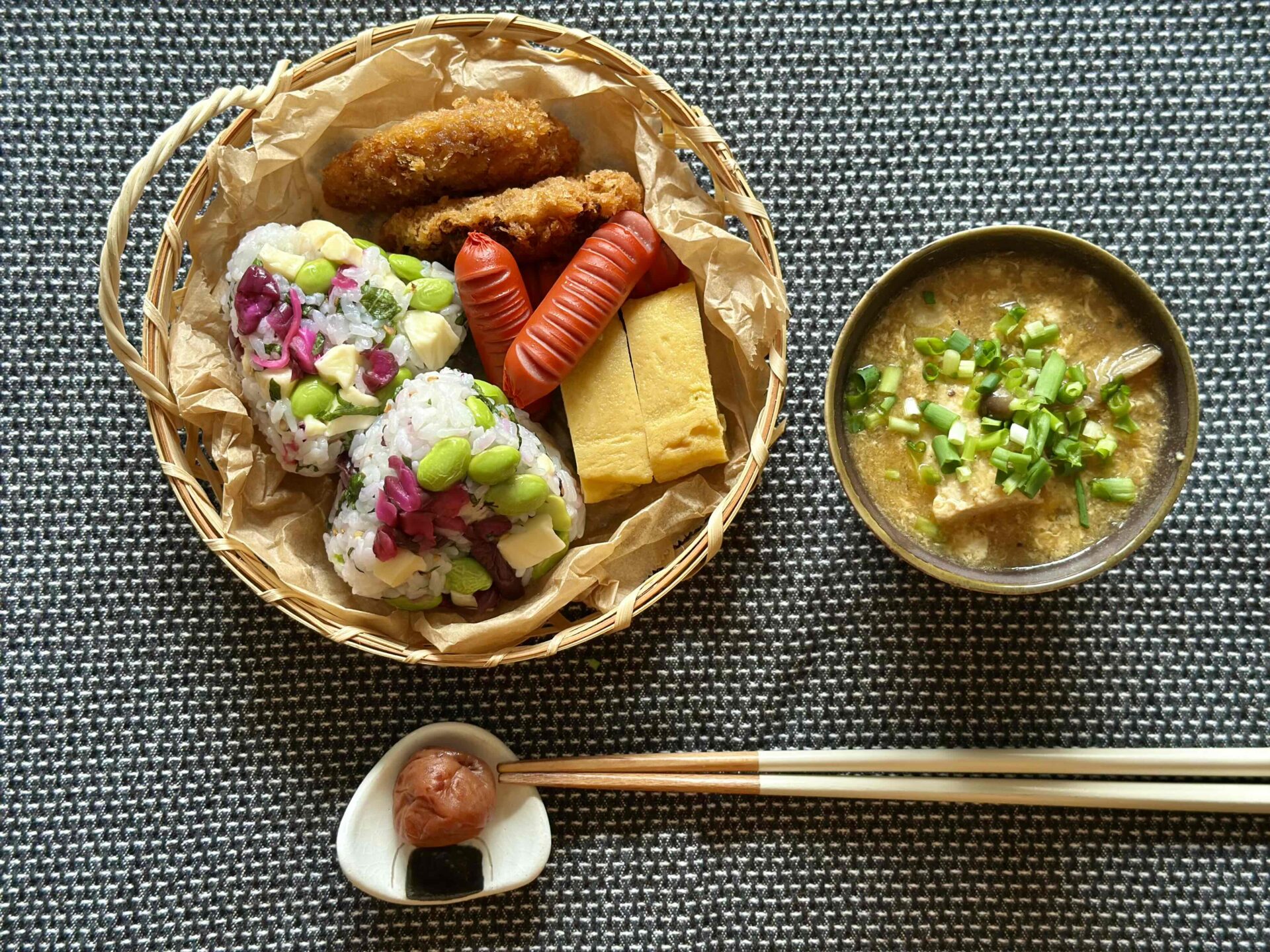 irodoriI〜豆芝チーズおにぎり｜伊彌彦ちゃまめ